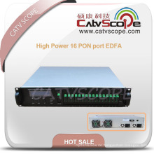 1550nm High Power 16 Pon Port EDFA / Verstärker Ea55-16